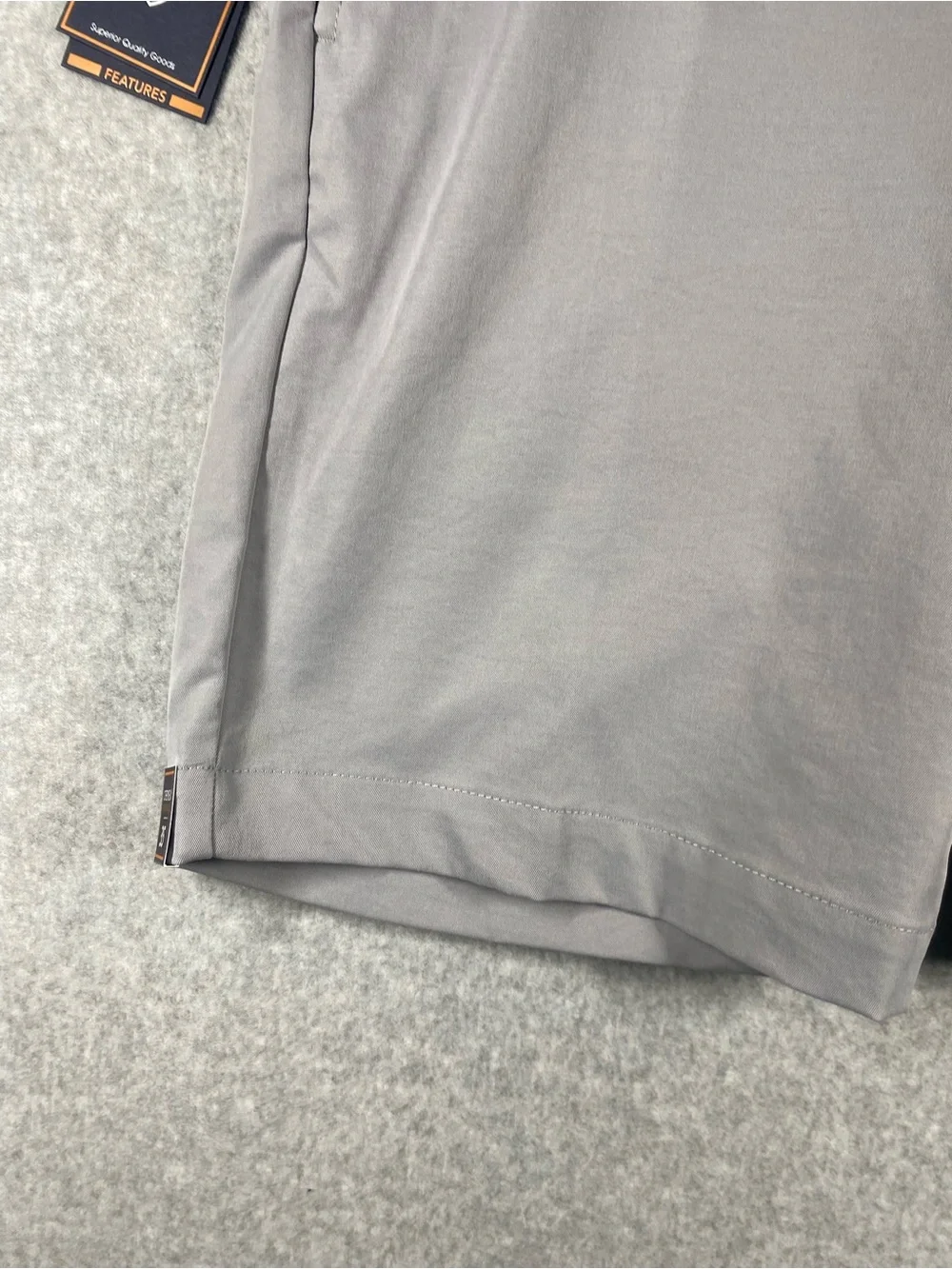 Daniel Cremieux Men's  Gray Performance Shorts size 35x9” stretch UPF 30 NWT